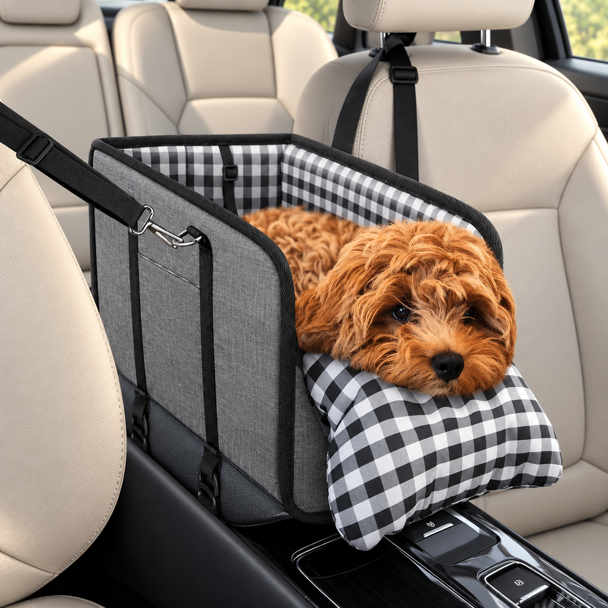 Pawvia SafeRide Dog Car Seat